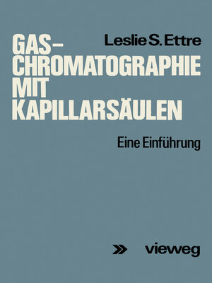 cover image of Gas-Chromatographie mit Kapillarsäulen